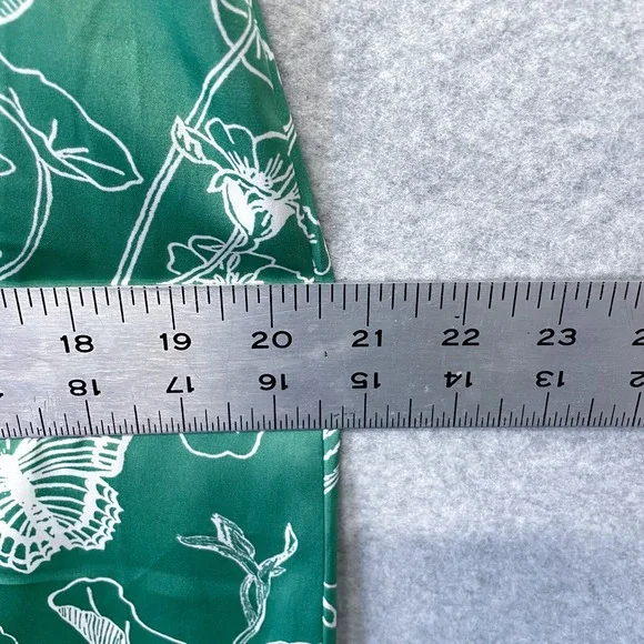 Ophelia Roe Dress Womens Medium Floral Button Front Shirt Dress Romantic - Picture 7 of 13